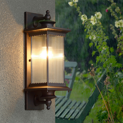 Classic Dark Exterior Wall Light - Olytrend