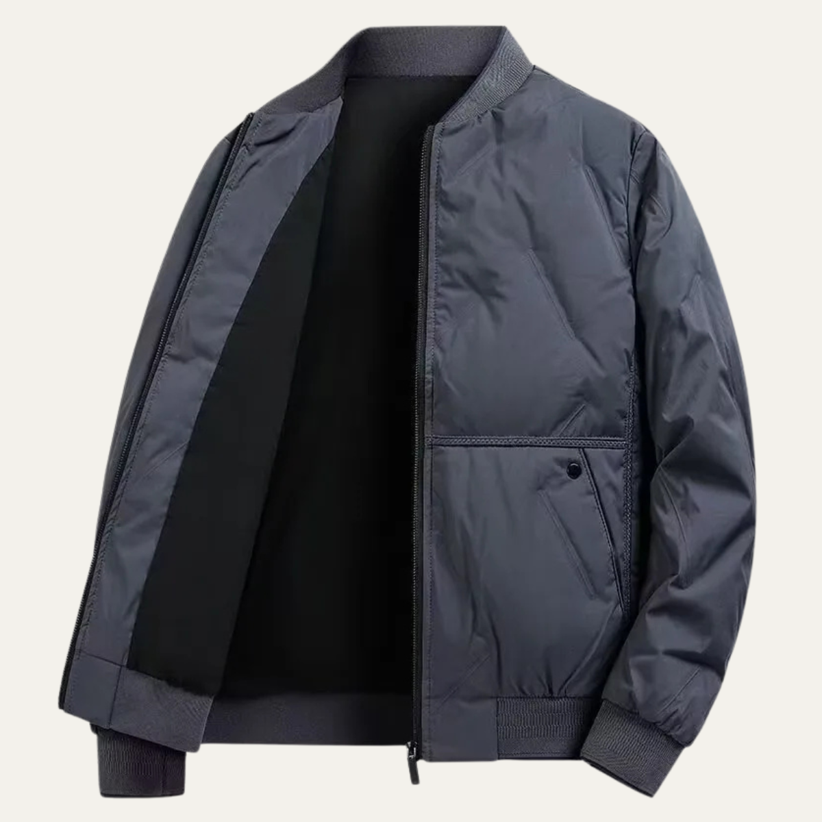Slim Fit Men's Casual Bomber Coat