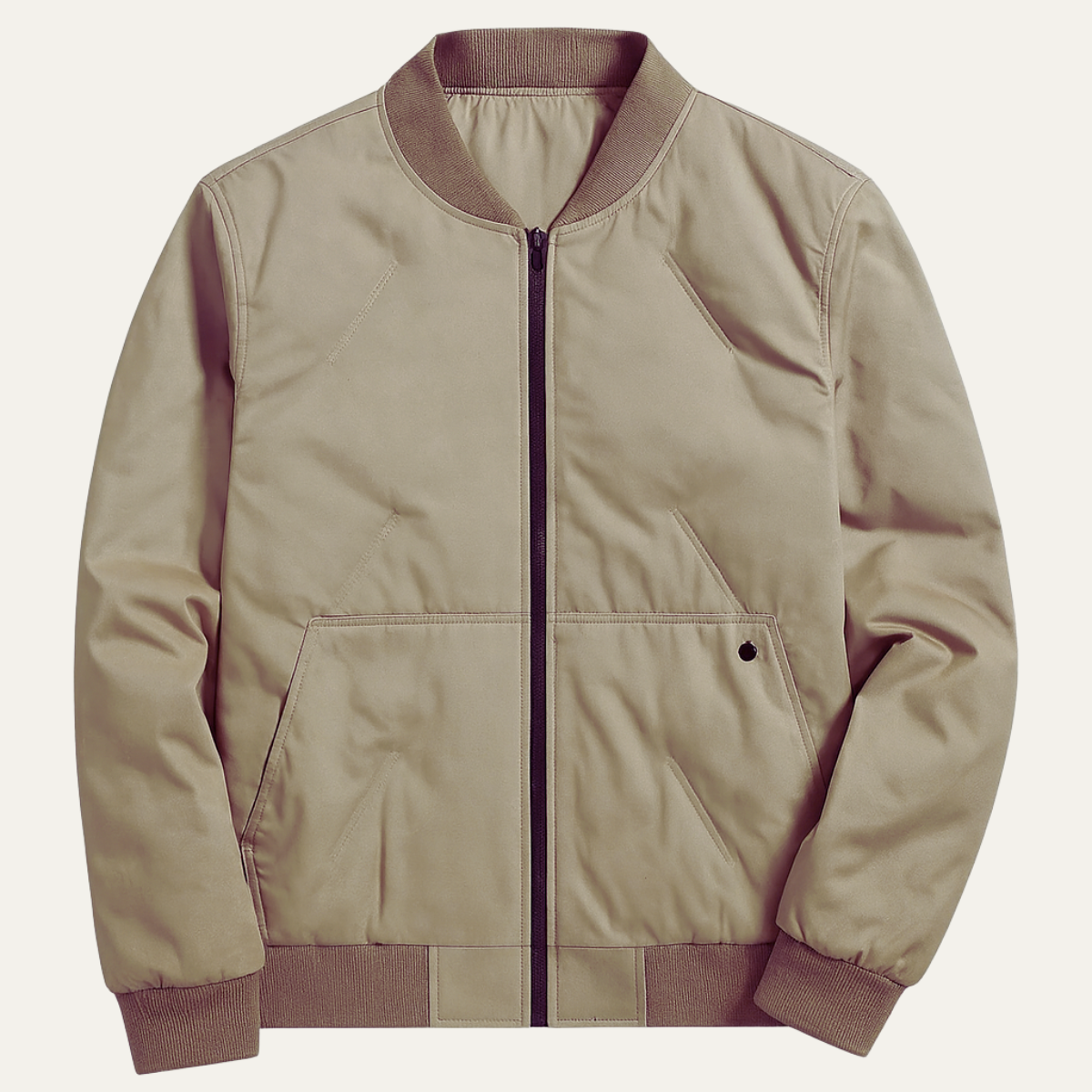 Slim Fit Men's Casual Bomber Coat - Nocini