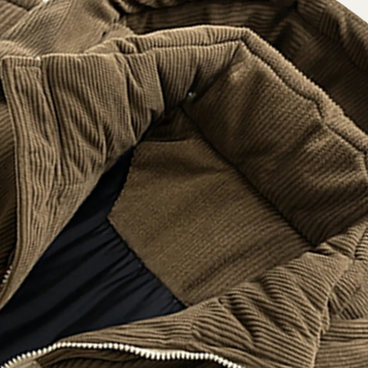 Warm Men's Insulated Puffer Hooded Coat