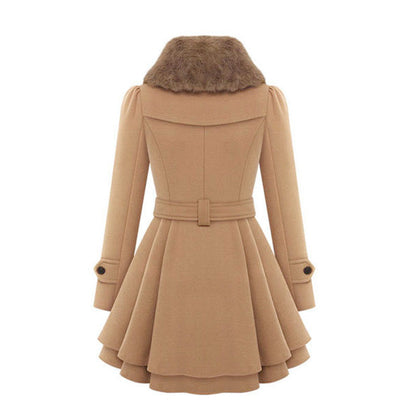 Classic Chic Long Trench Coat