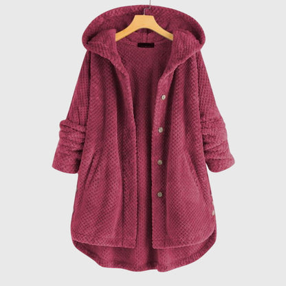 Warm Fleece Hooded Jacket