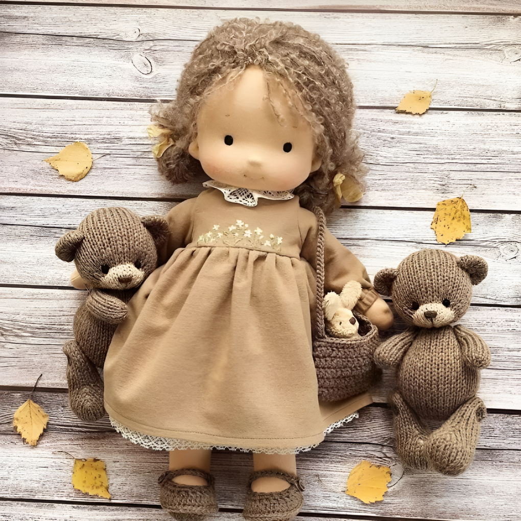 Soft Plush Artisan Baby Doll