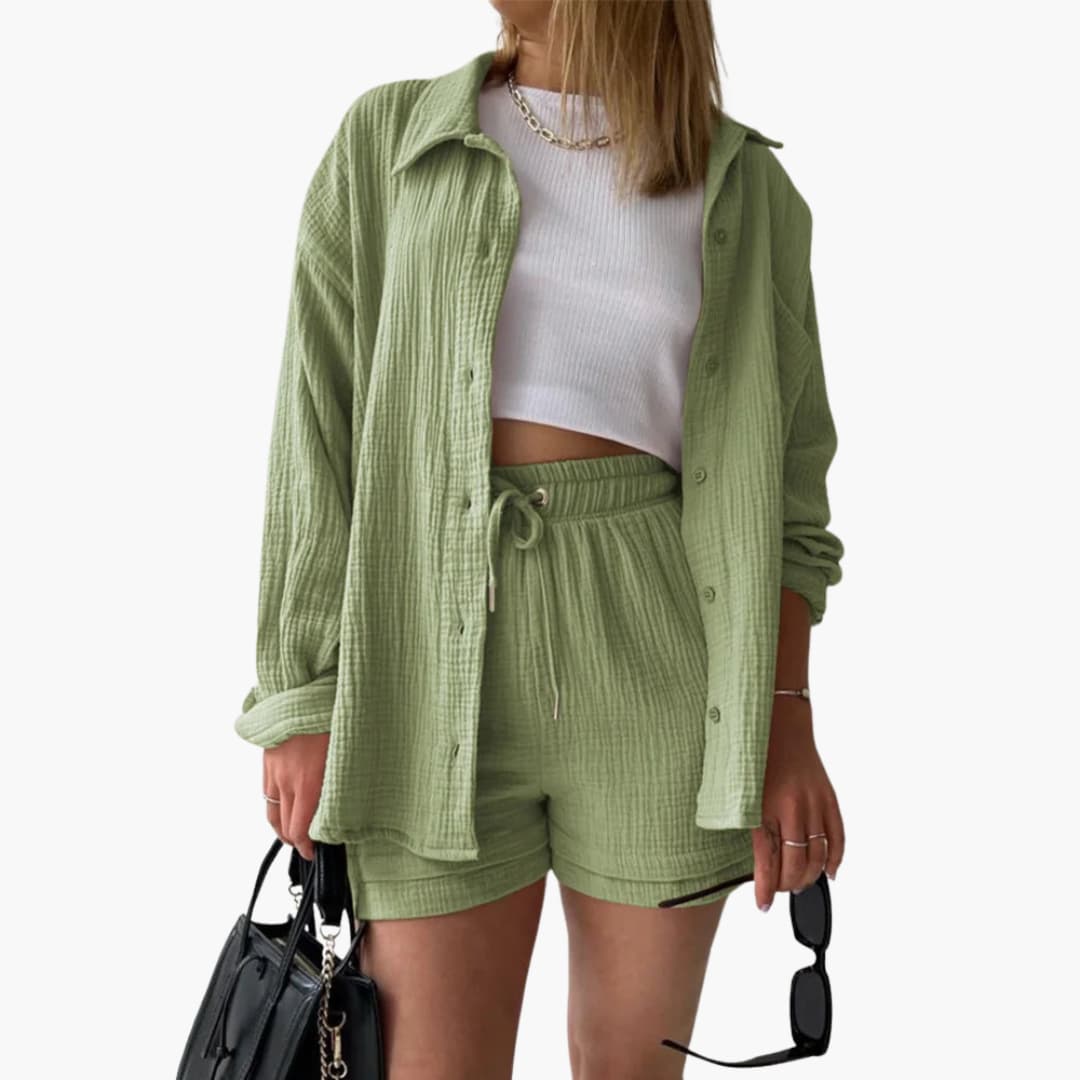 Stylish Women's 2 Piece Outfit Set