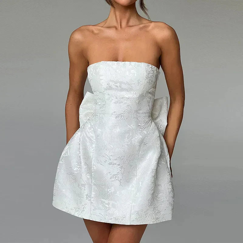 Glamorous Evening Halter Neck Dress - Olytrend
