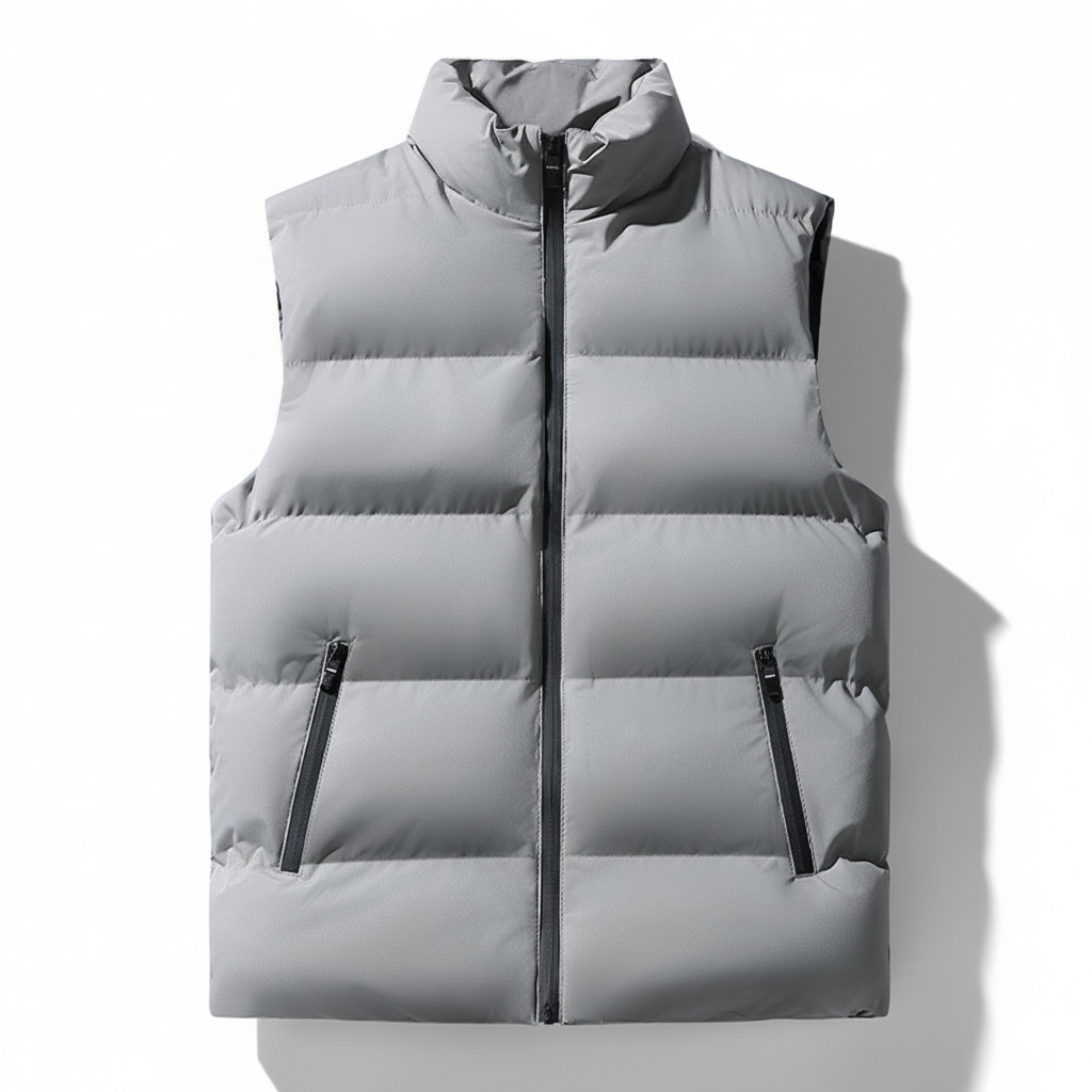 Waterproof Padded Mens Vest Jacket