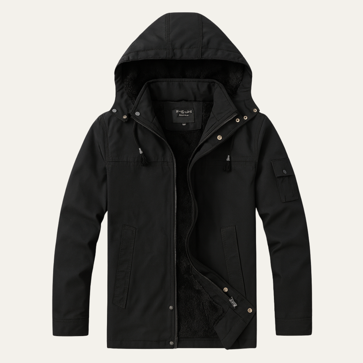 Waterproof Mens Parka Coat with Hood - Nocini
