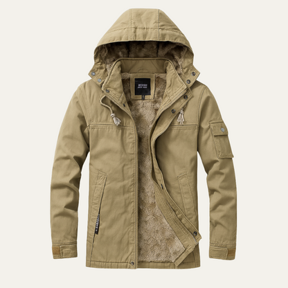 Waterproof Mens Parka Coat with Hood