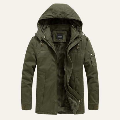 Waterproof Mens Parka Coat with Hood