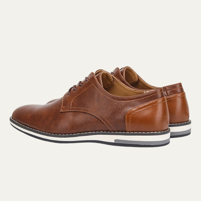Classic Men's Leather Smart Dress Shoes - Nocini