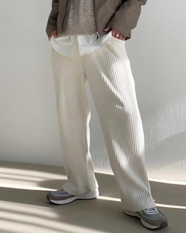 Comfortable Fit Men's Full Length Trousers - Nocini