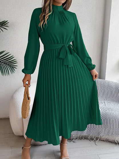 Flared Waist Midi Dress for Women