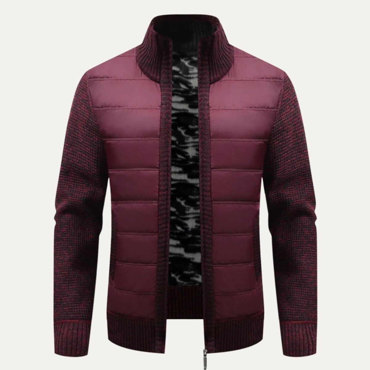 Thermal Men's Padded Quilted Winter Puffer Jacket