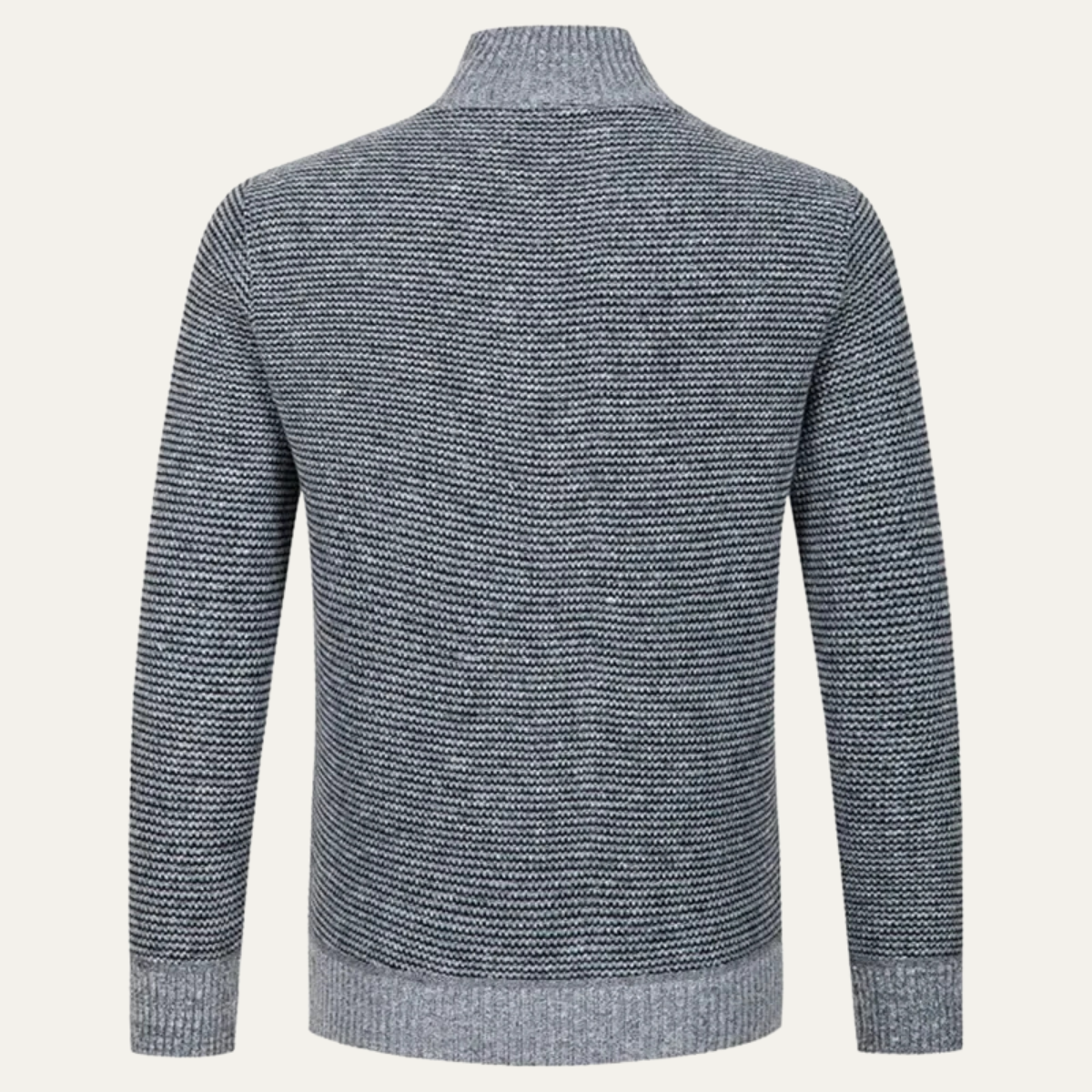 Warm Padded Men's Zip Up Cardigan Jacket