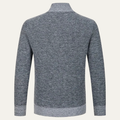 Warm Padded Men's Zip Up Cardigan Jacket
