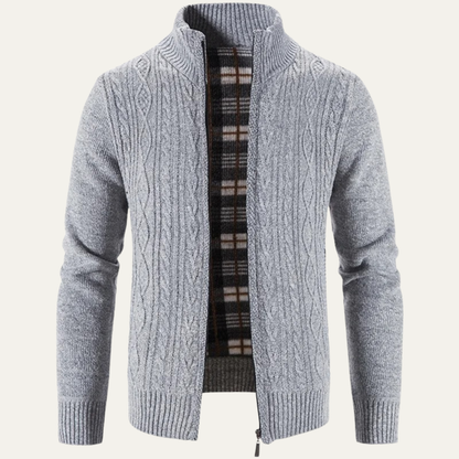 Cozy Men's Fleece Zipper Jacket