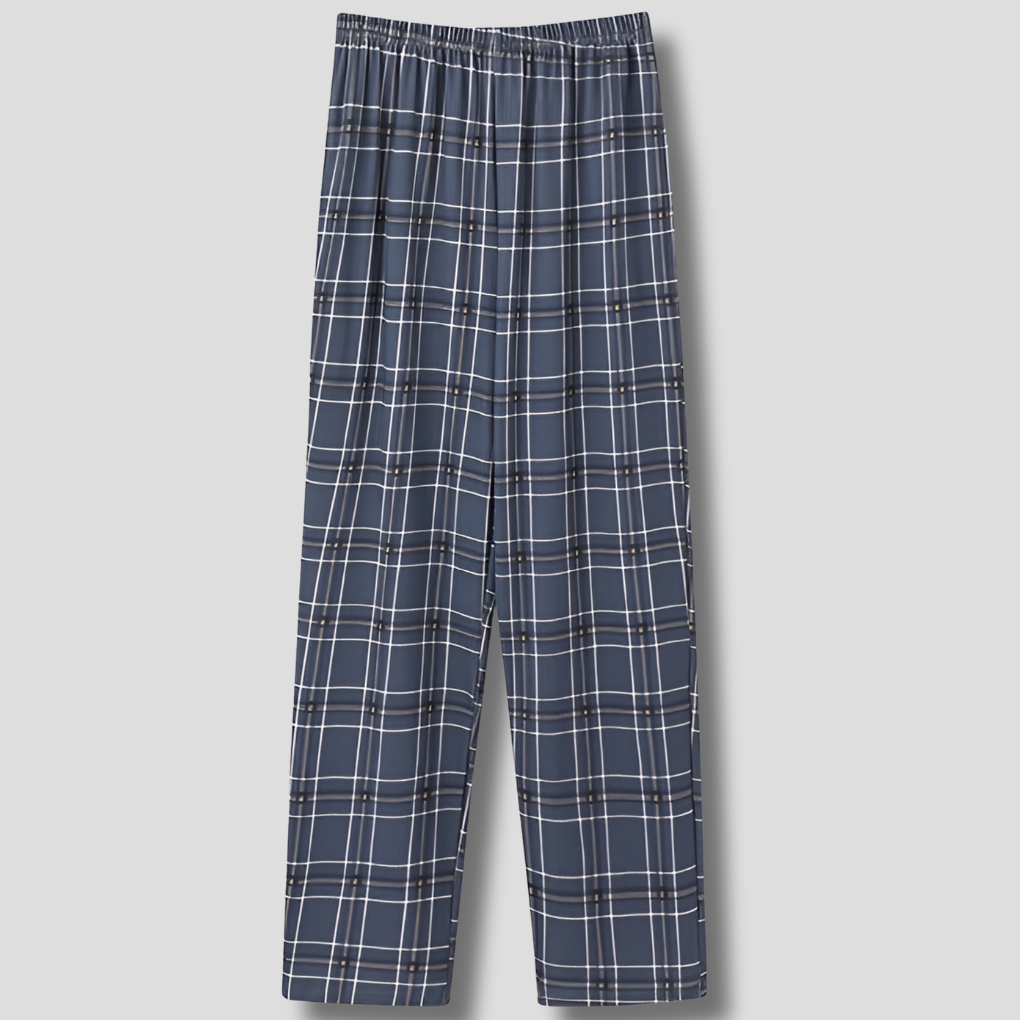 Soft Plaid Mens Sleep Pants 3-Pack