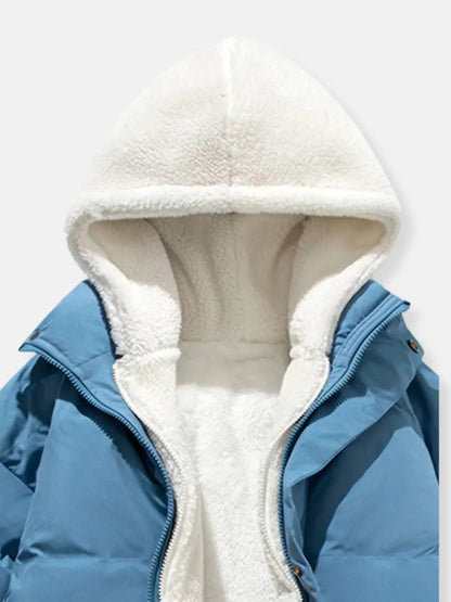 Warm Hooded Streetwear Parka Jacket