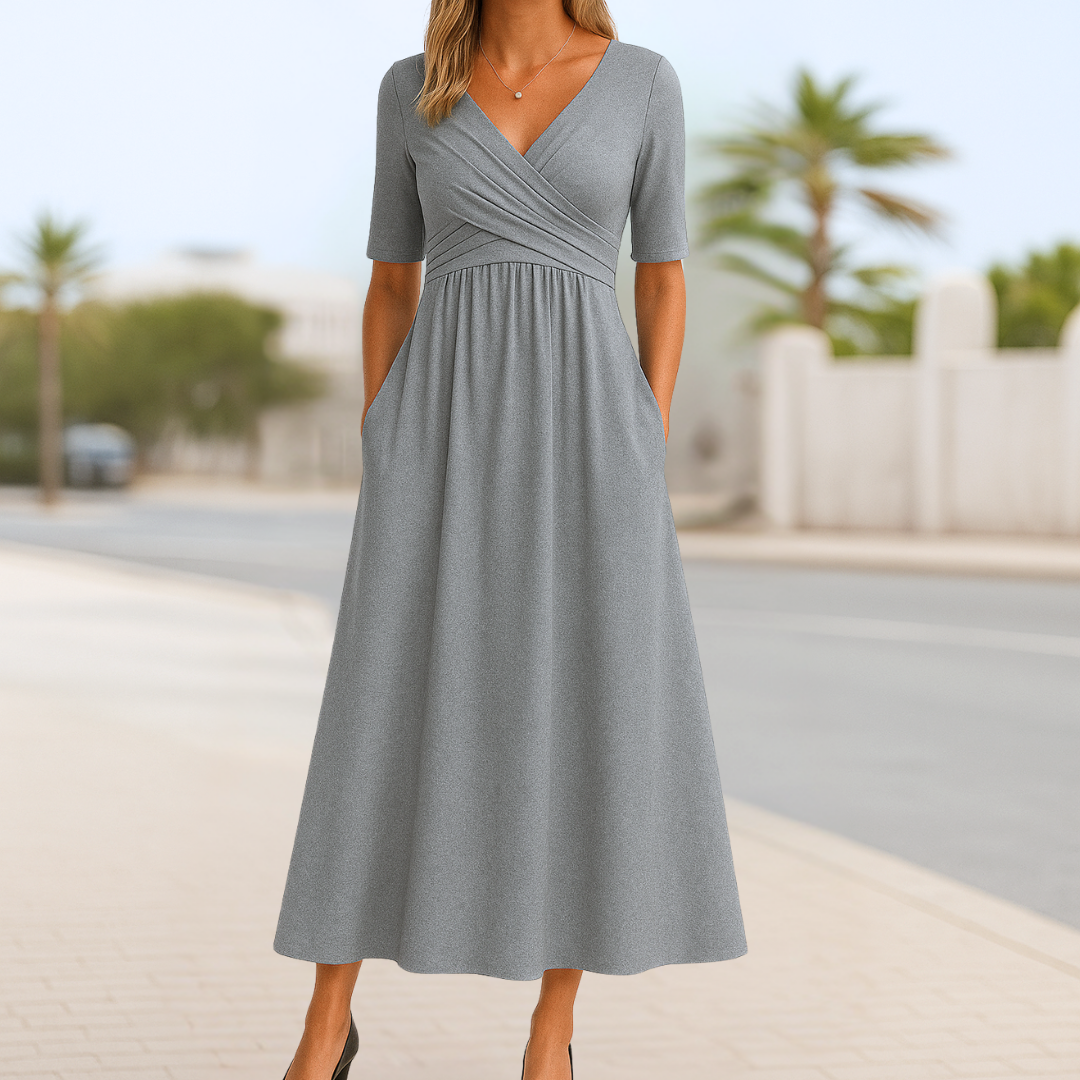 Casual Fit Short Sleeve Dress