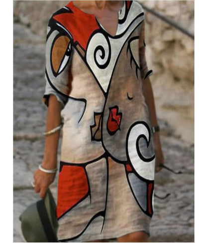 Stylish Designer Print Women's Dresses