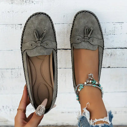 Timeless Leather Slip On Shoes