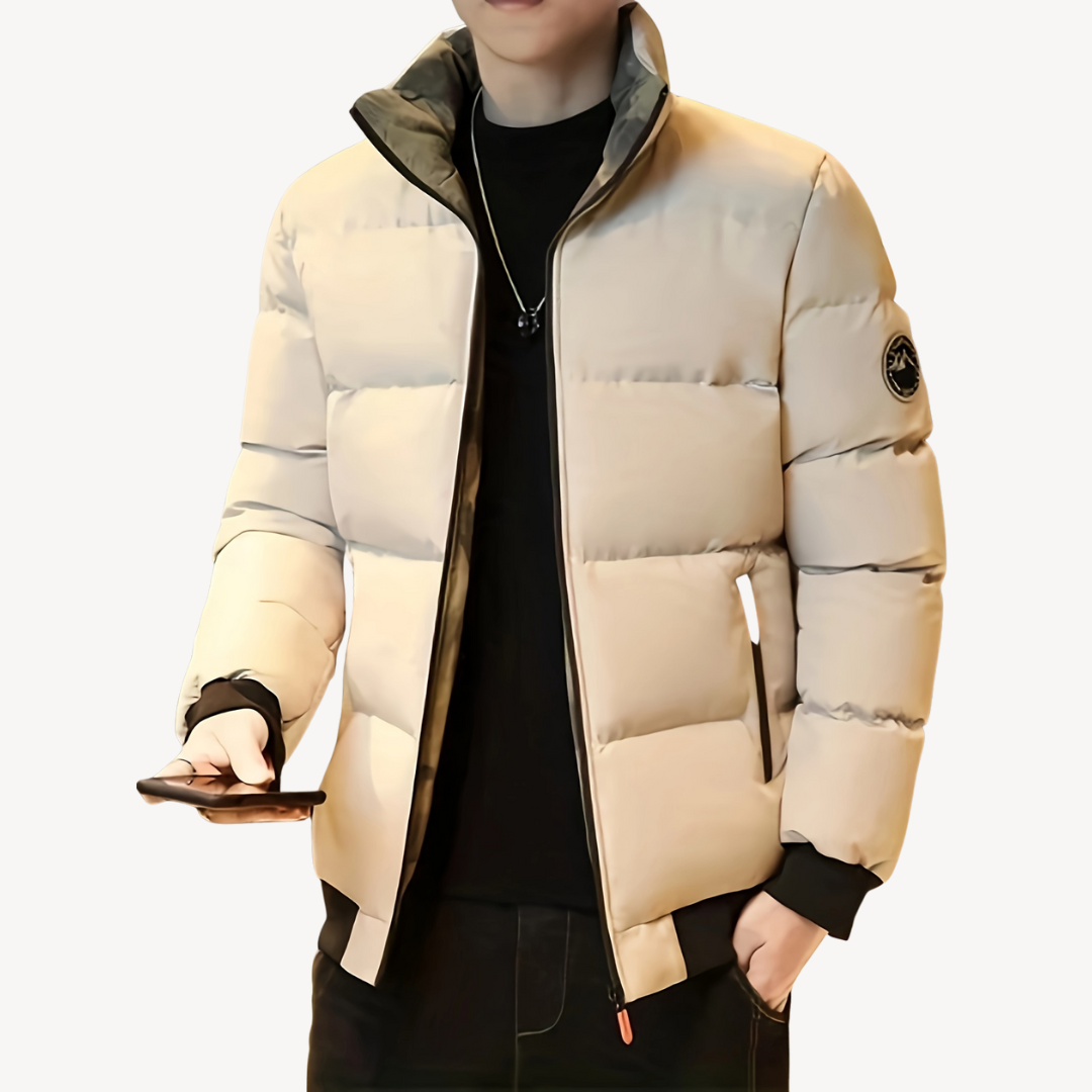Waterproof Mens Down Filled Winter Jacket