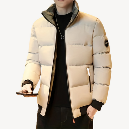 Waterproof Mens Down Filled Winter Jacket