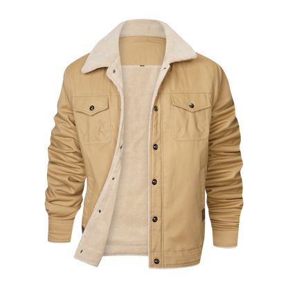 Classic Flight Leather Jacket for Men