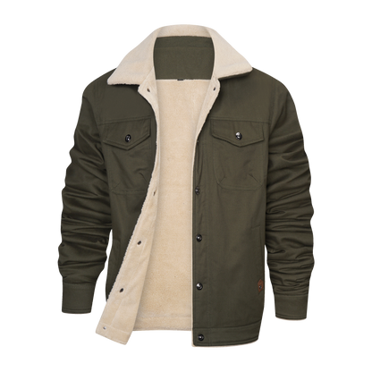 Classic Flight Leather Jacket for Men