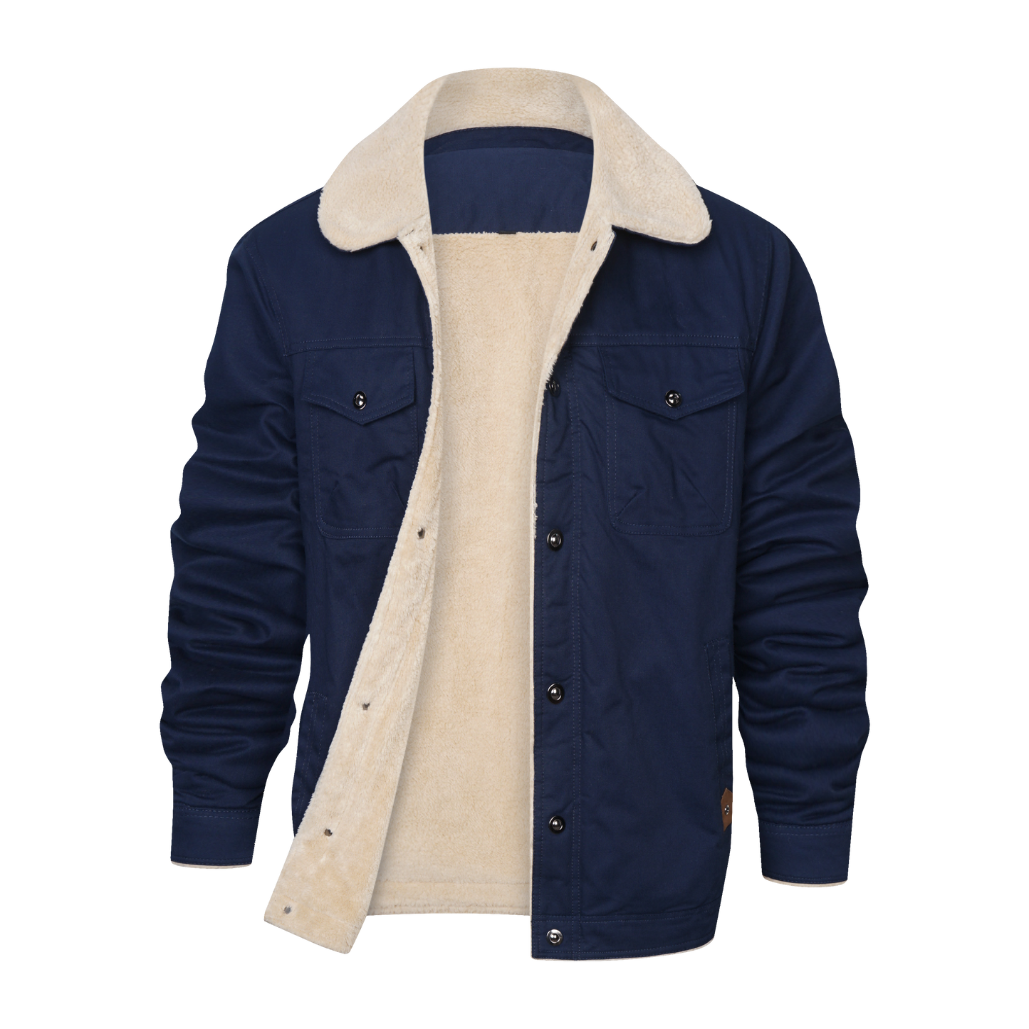 Classic Flight Leather Jacket for Men - Olytrend