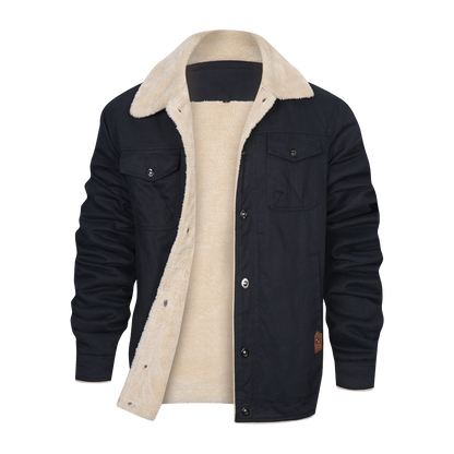 Classic Flight Leather Jacket for Men
