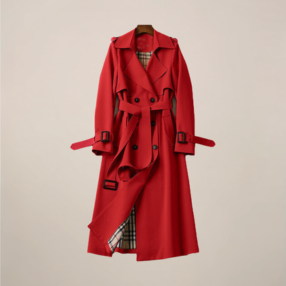 Timeless Belted Long Trench Coat