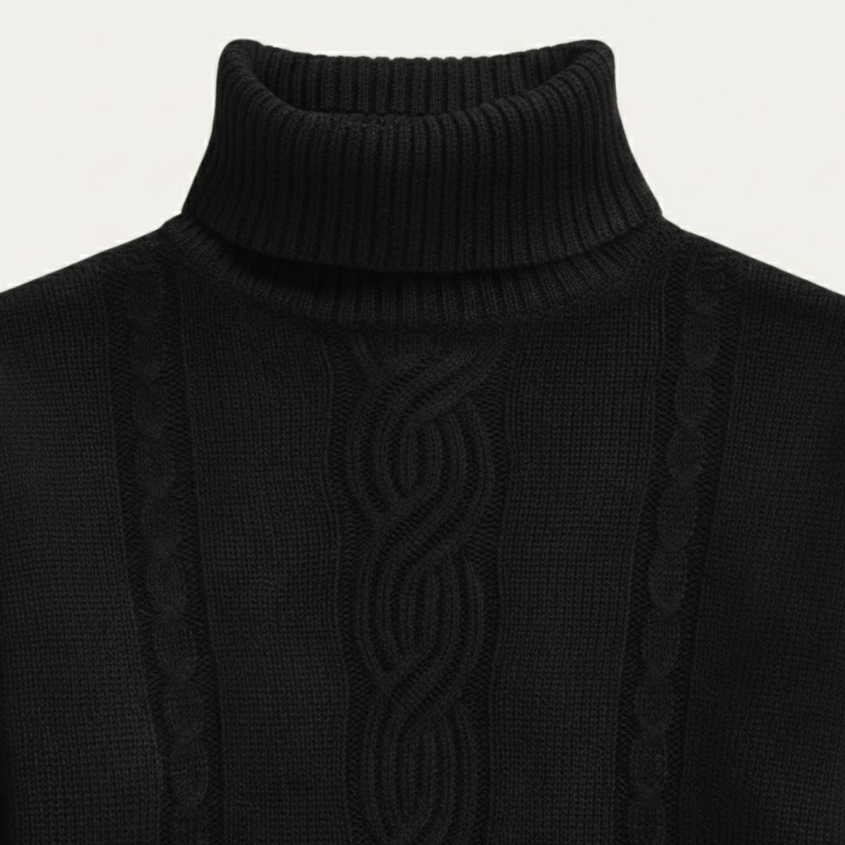 Warm Wool Crew Neck Men's Sweater