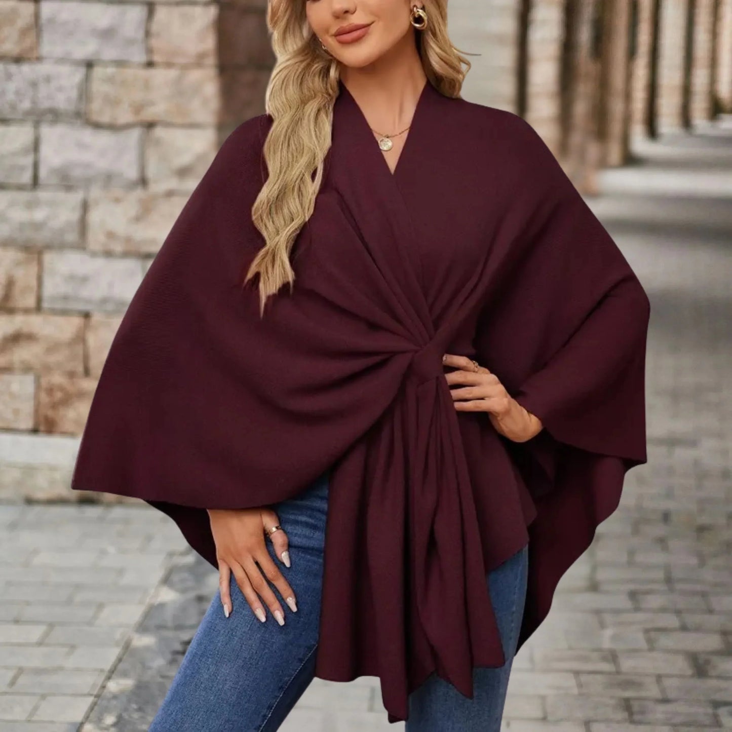 Chic Wraps Poncho Clothing