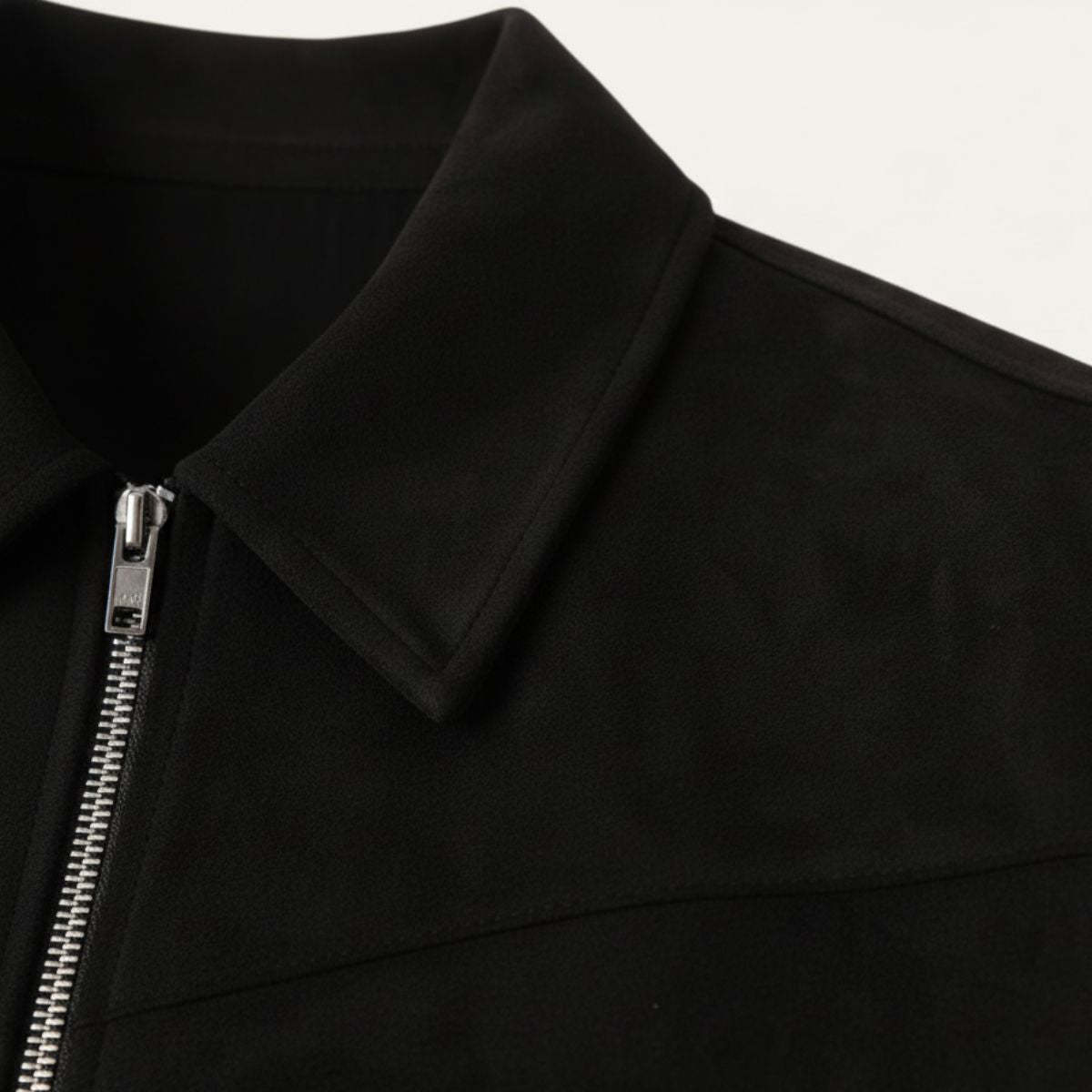 Luxury Suede Bomber Jacket For Men