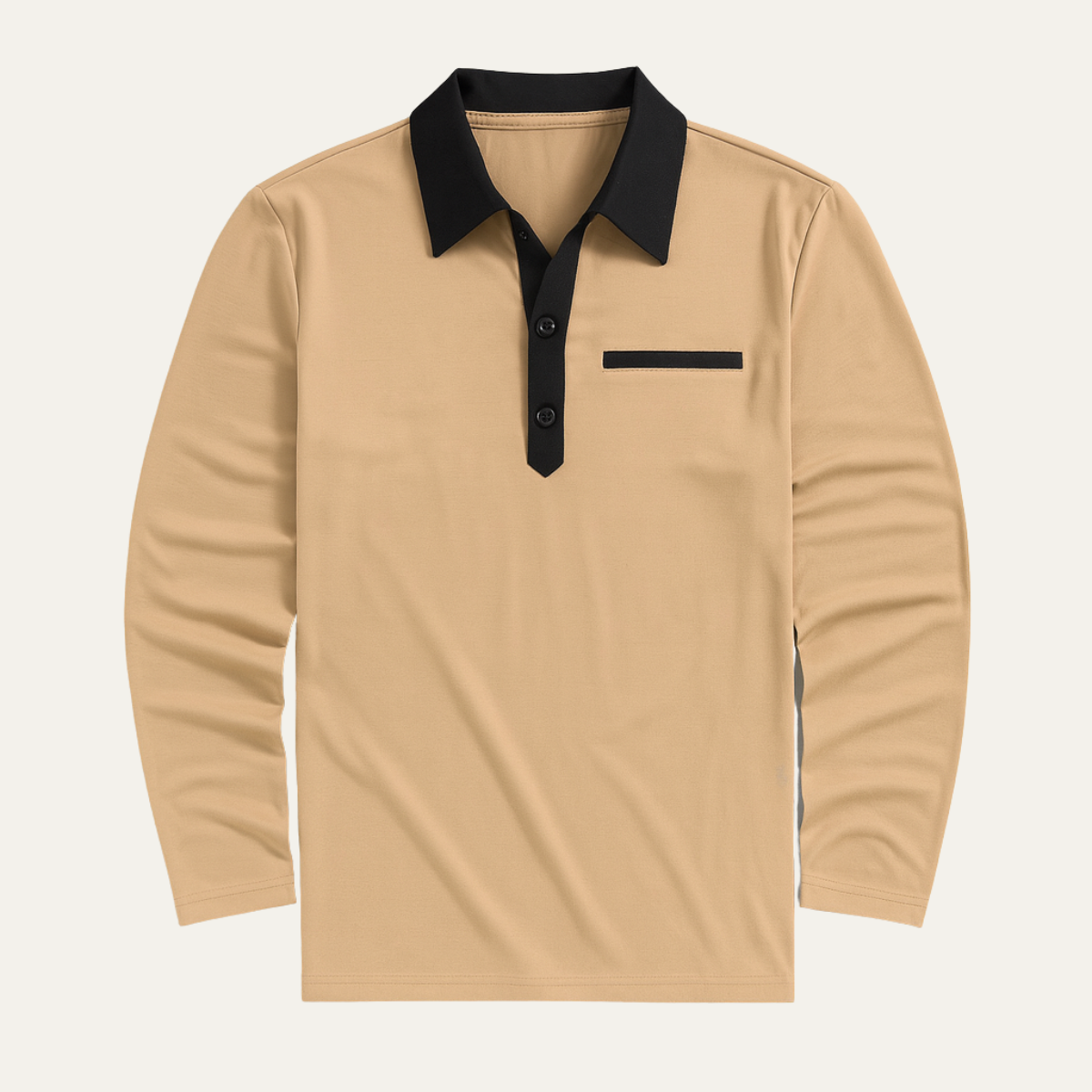 Classic Men's Slim Fit Knit Polo Sweater - Nocini