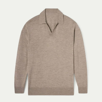 Classic Fit Mens Cotton Polo Shirt - Elegant Style