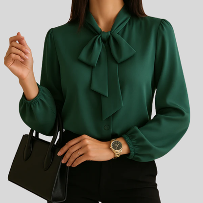 Ladies Floral Button Down Shirt - Olytrend