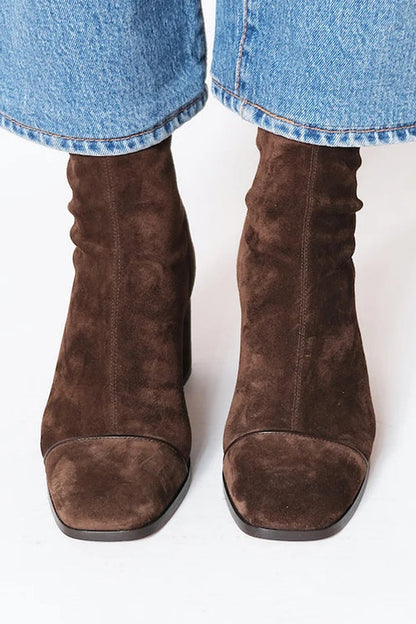 Comfortable High Heel Ankle Boots