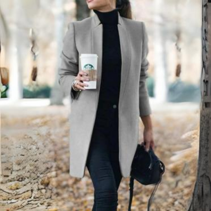 Women's Fitted Oversized Cardigan Jacket - Nocini
