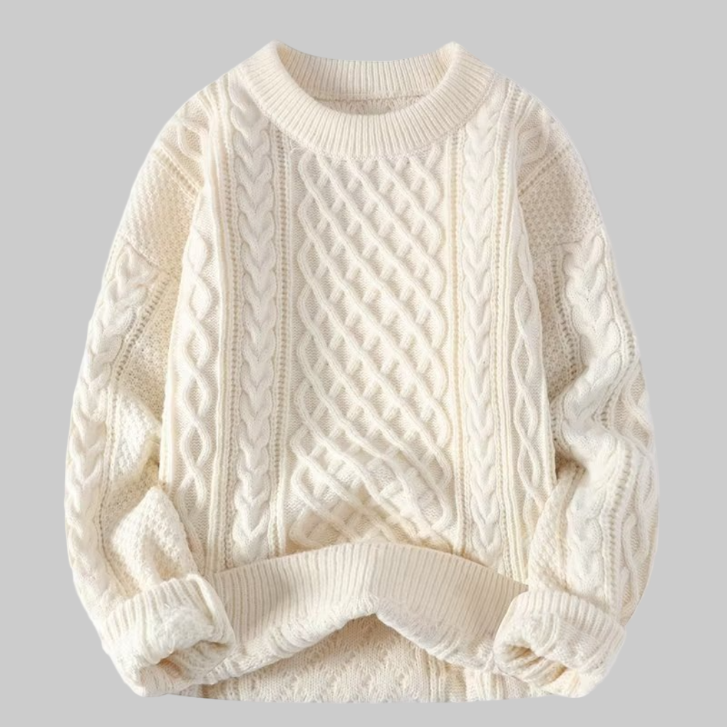 Ladies Warm Knit Sweater - Olytrend