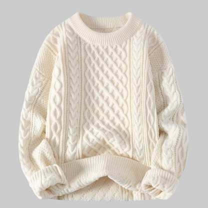 Ladies Warm Knit Sweater - Olytrend