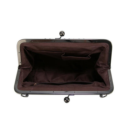 Classic Buckle Leather Handbag