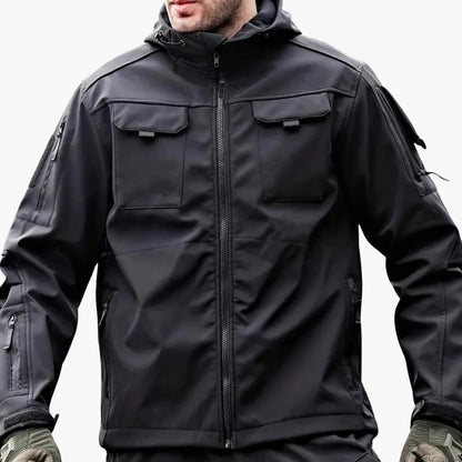 Men's Water Resistant Hoodie with Extra Pockets
