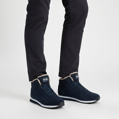 Comfortable Men's Insulated Fleece Ankle Boots