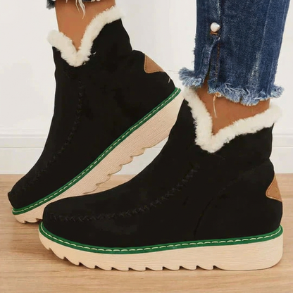 Warm Fuzzy Ankle Boots for Women - Nocini