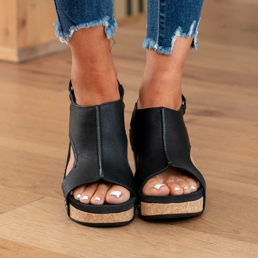 Luxury Suede High Heel Sandals