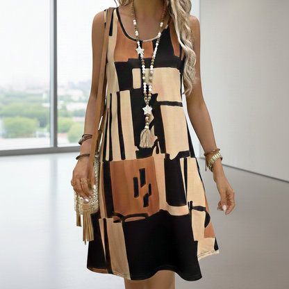 Elegant Strapless Fit Dress - Nocini