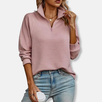 Comfy Oversized Crew Neck Sweater - Nocini