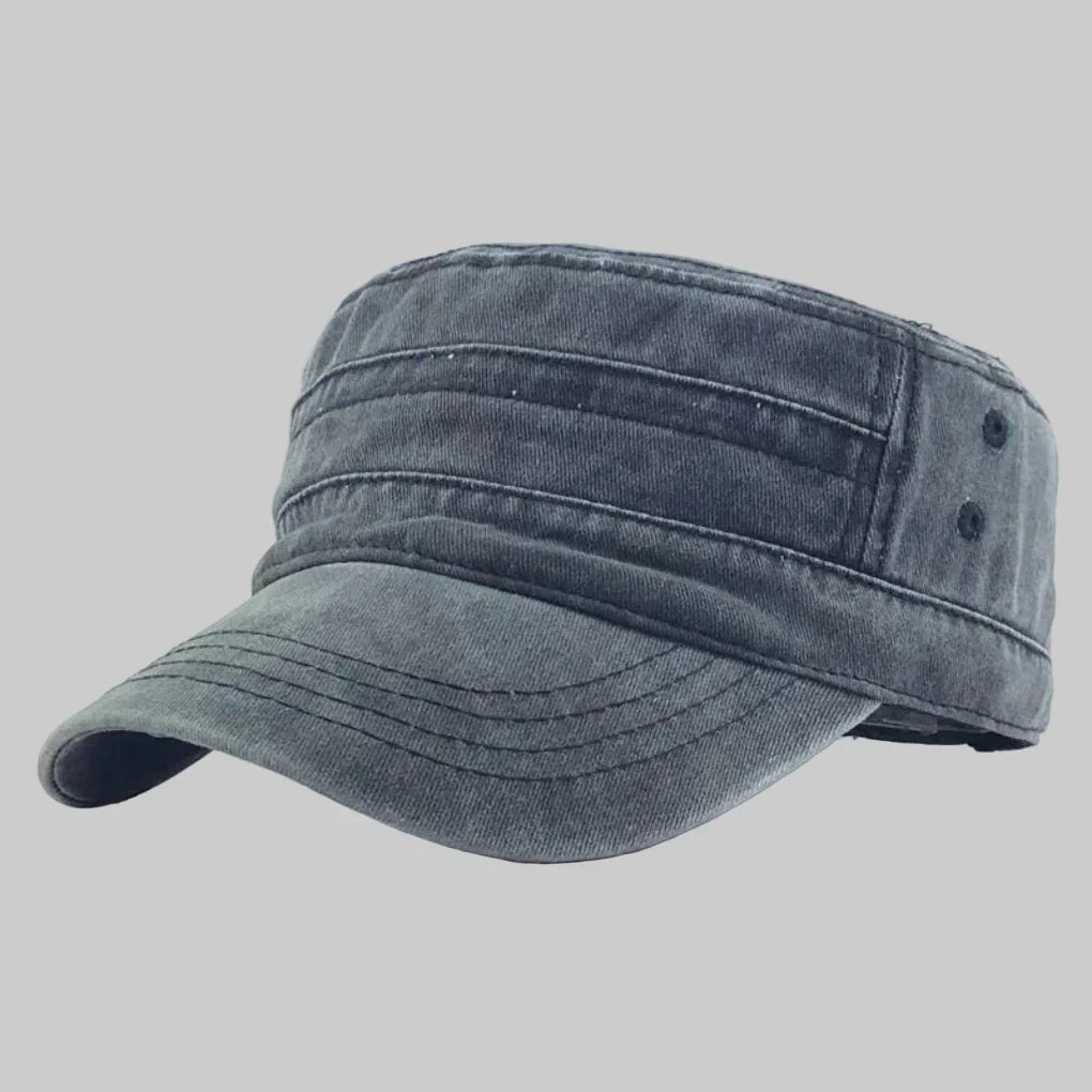 Men's Classic Military Beanie - Vintage Winter Hat